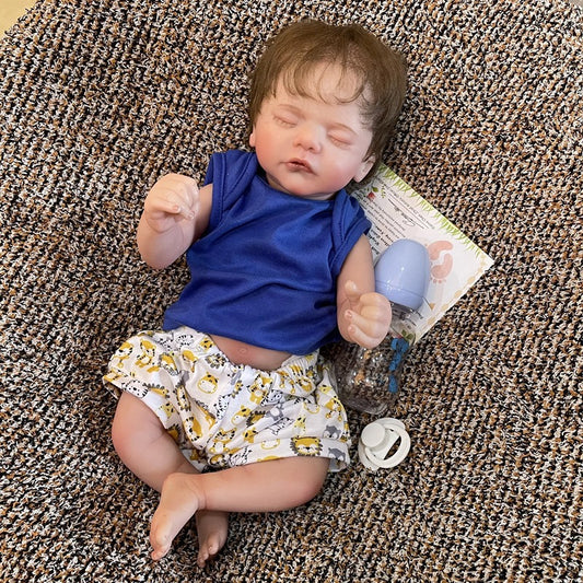 Reborn Doll Sam Full Soft Ename 45 cm