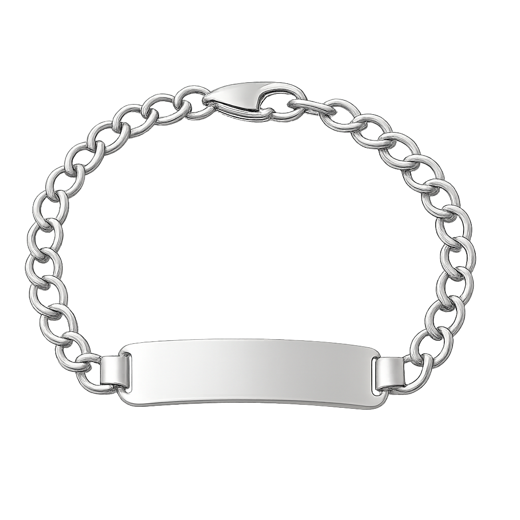 Silver children's bracelet